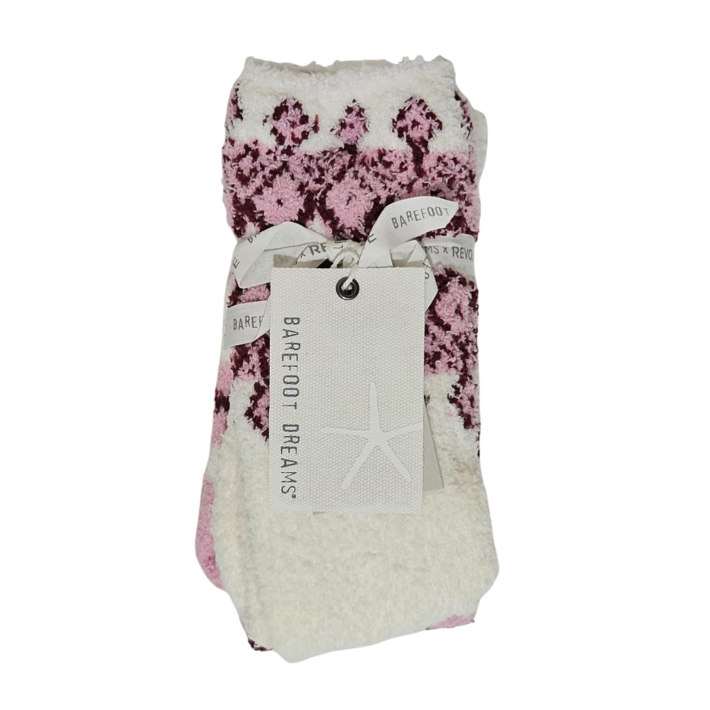 Barefoot Dreams x Revolve Winter Socks Set Pearl Multi Cozy Chic 3 Pairs Gift - Picture 2 of 7